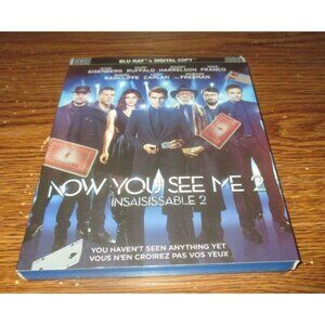 Now You See Me 2 (Blu-ray Disc, 2016, Canadian) with slip cover
